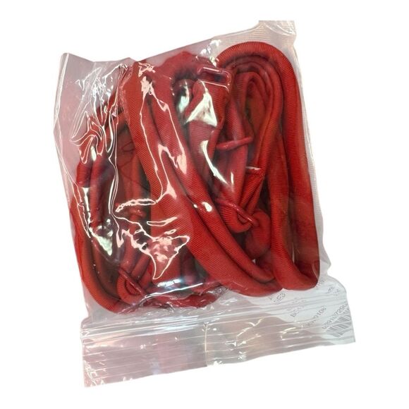 J. Crew Red Ruched Strapless One Piece Swimsuit Bathing Suit Size 24 - Picture 4 of 7